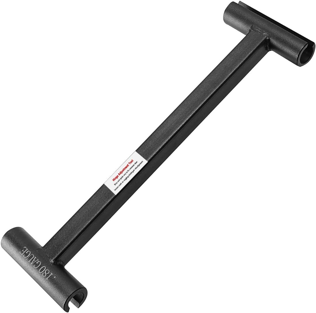 Adjustable Door Hinge Bender Tool for Commercial Doors - Heavy Duty .134 and .180 Gauge Hinges Gap Adjusting Wrench - Standard Door Repair Kit