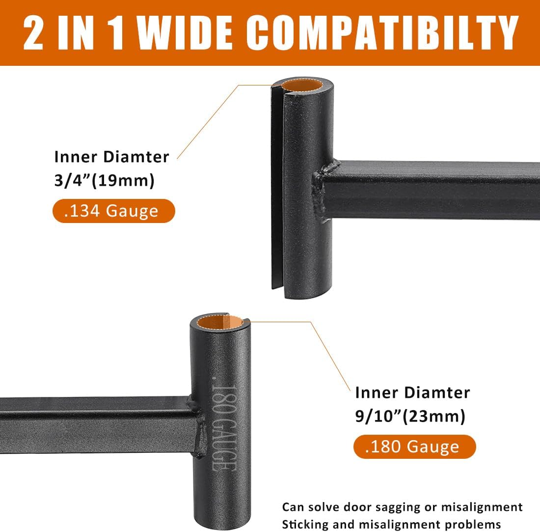 Adjustable Door Hinge Bender Tool for Commercial Doors - Heavy Duty .134 and .180 Gauge Hinges Gap Adjusting Wrench - Standard Door Repair Kit