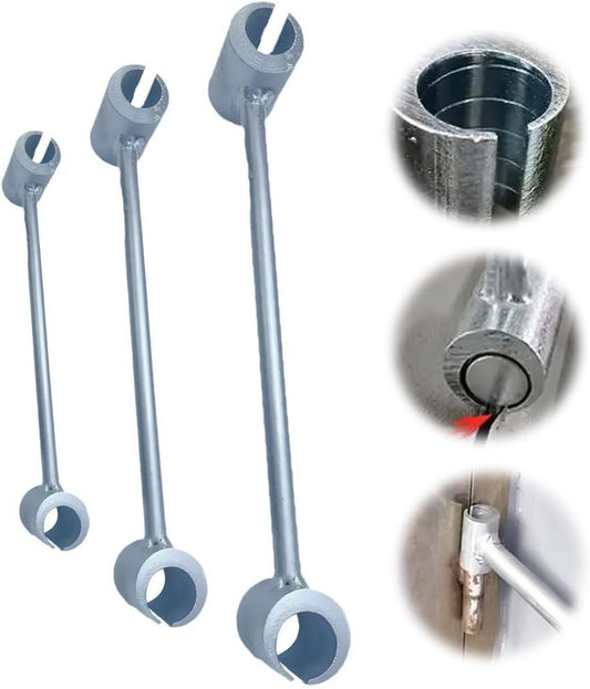 Adjustable Door Hinge Repair Spanner Wrench - Upgrade Steel Double-head Tool for Round Bolt Standard Gauge - 1 PC (18-24.5mm)