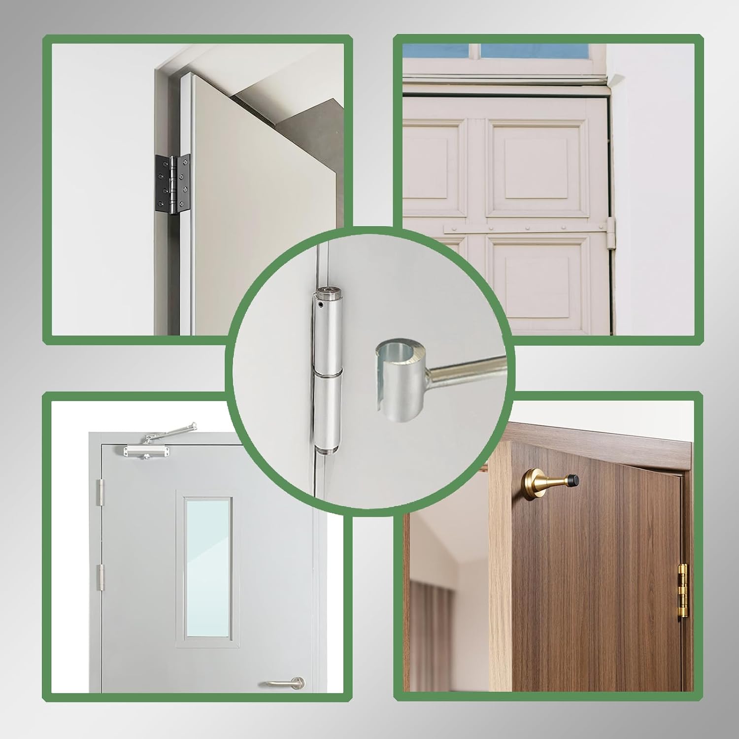 Adjustable Door Hinge Repair Tool for Precise Alignment (23mm-25mm) - Gap Adjusting Wrench and Cut Out Spanner for Flag Hinges