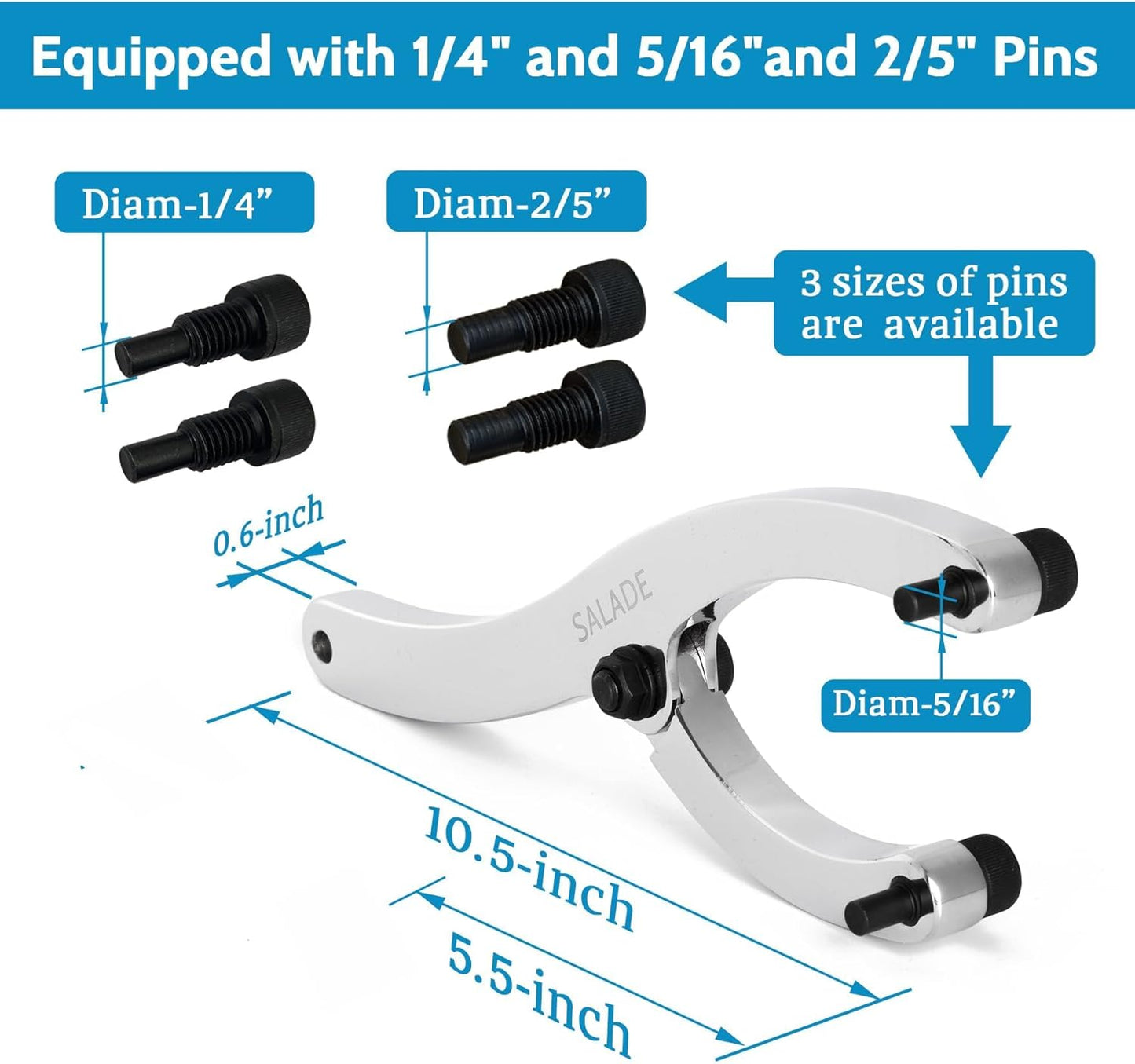 Adjustable Gland Nut Wrench for Hydraulic Cylinder Removal with Heavy Spanner - Includes Pins, Gloves, and Towels