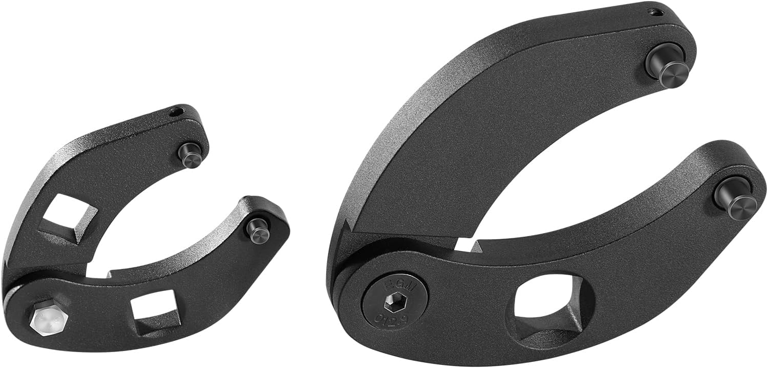 Adjustable Gland Nut Wrench Set for Hydraulic Cylinders - Includes Gloves, Towel, and Allen Wrenches - Ideal for Farm & Construction Equipment