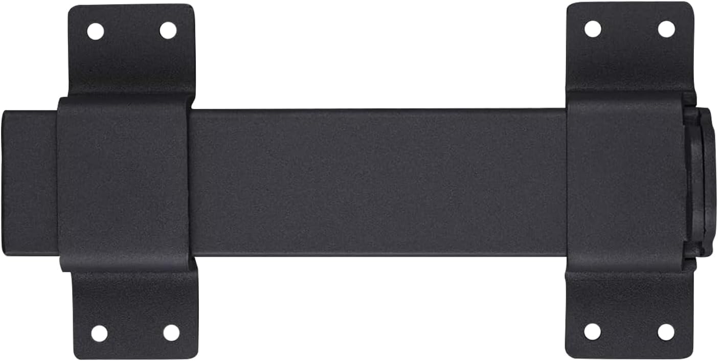 Adjustable Heavy Duty Slide Gate Latch Lock for Wooden Fences and Doors - Maibiansm Sliding Latch with Padlock Hole - Indoor/Outdoor Security Locks