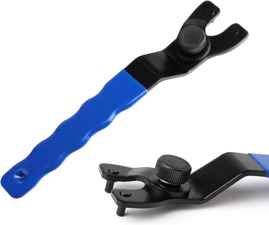 Adjustable Pin Wrench for Angle Grinder Machine - Grinder Spanner Wrench in Blue Color by KINMINGZHU