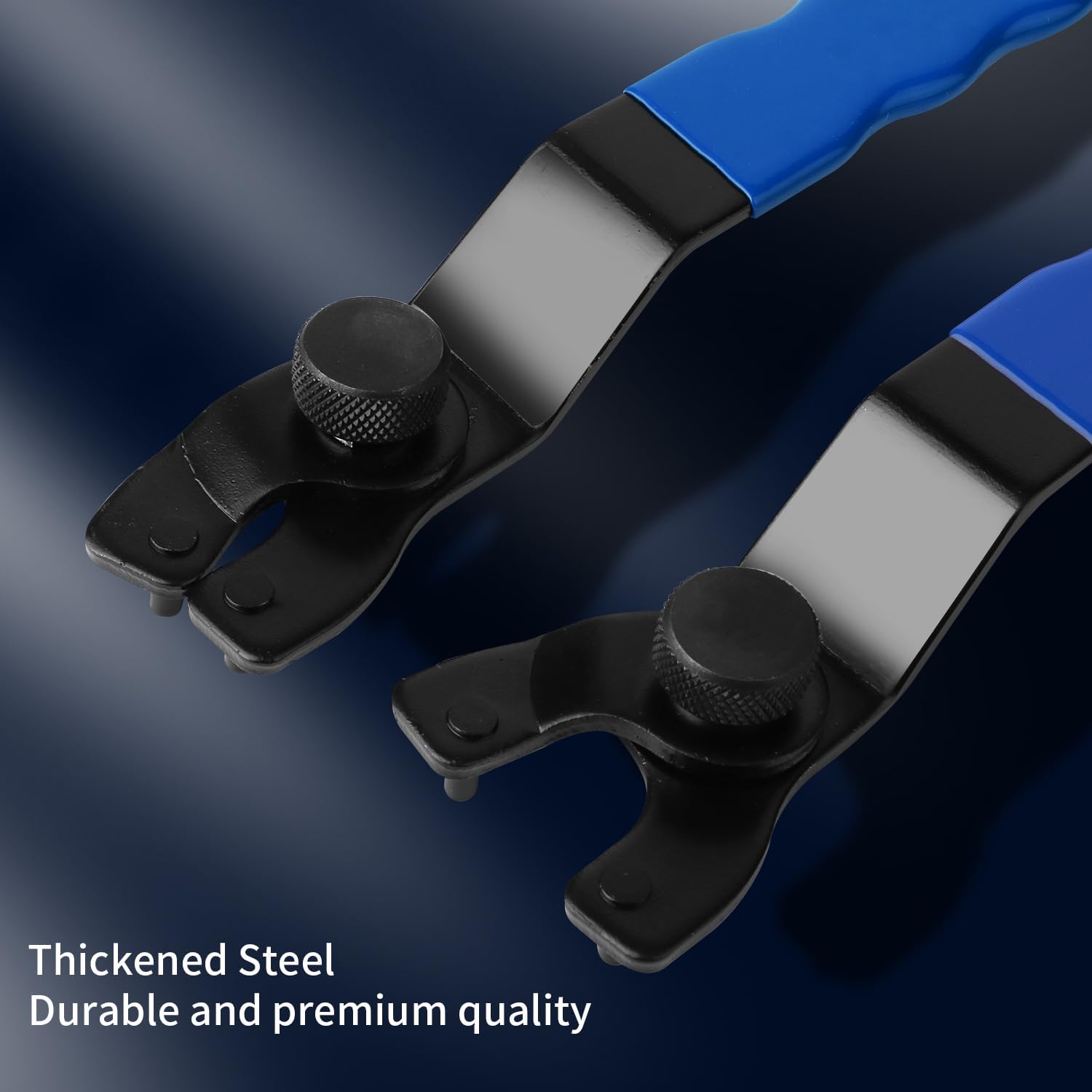 Adjustable Pin Wrench for Angle Grinder Machine - Grinder Spanner Wrench in Blue Color by KINMINGZHU