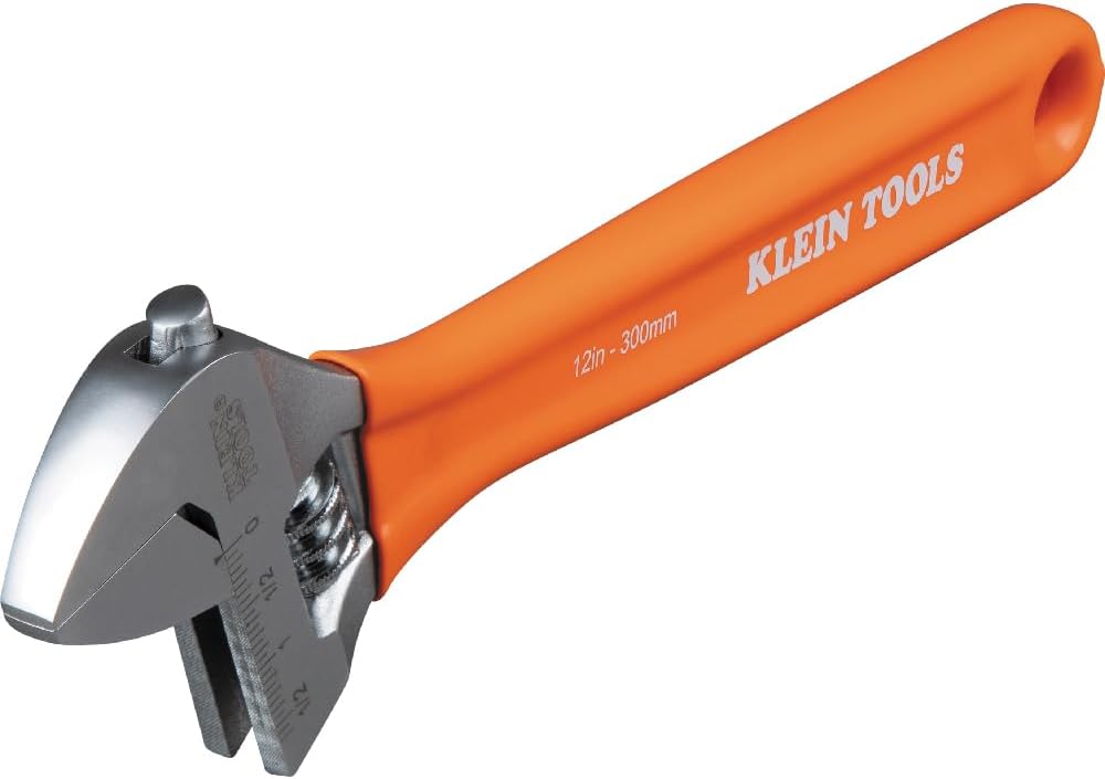 Adjustable Wrench Set with Extra Capacity by Klein Tools - 4 Pieces