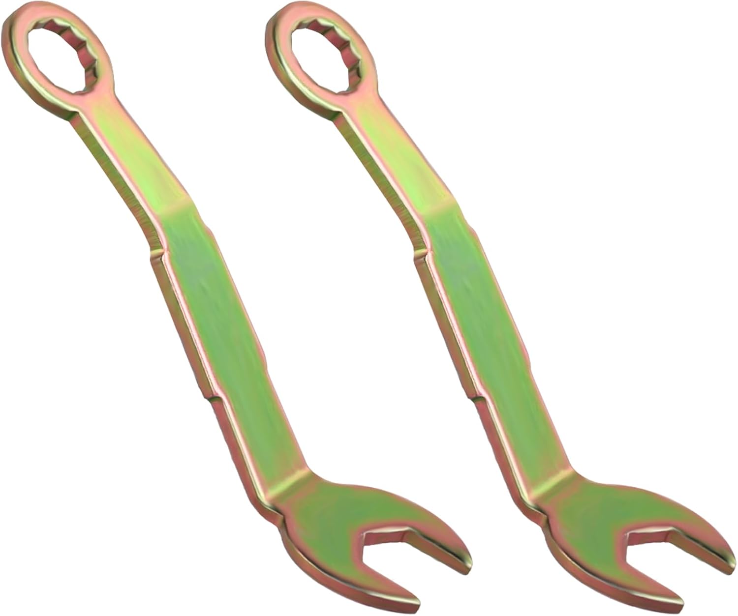Adjustment Tool Set for Bi-Fold and Pocket Closet Doors - 2pcs N7164 Angled Wrenches for Johnson 3/8 Open Hardware