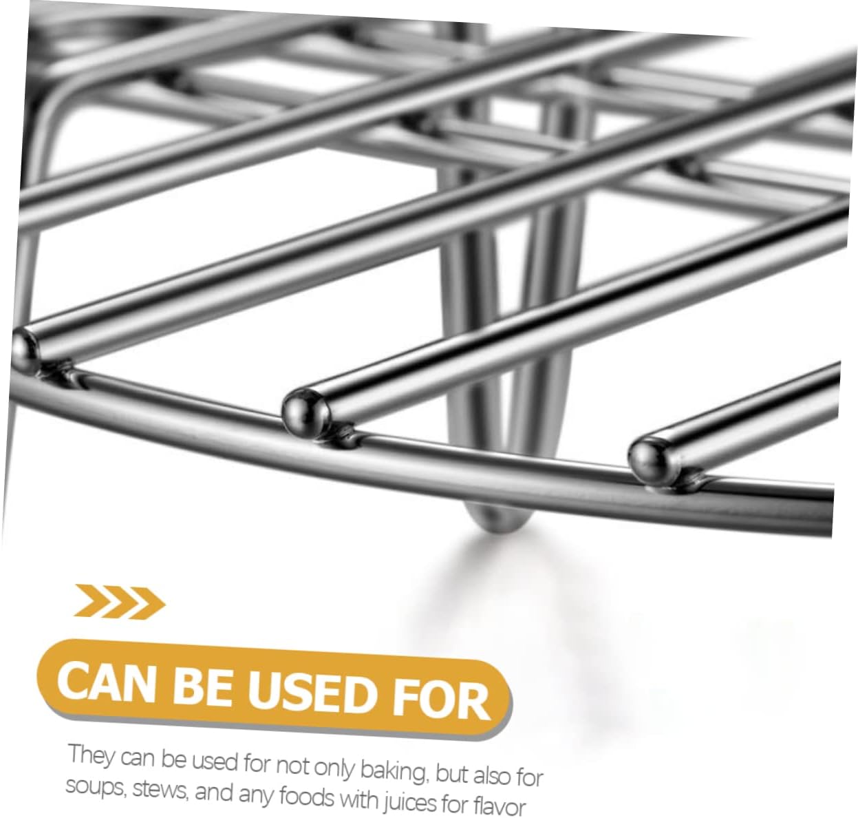 Air Fryer Accessories Set - Round Cake Pans, Bakeware, Liners, Griddle, Roasting Pan - Stainless Steel Black