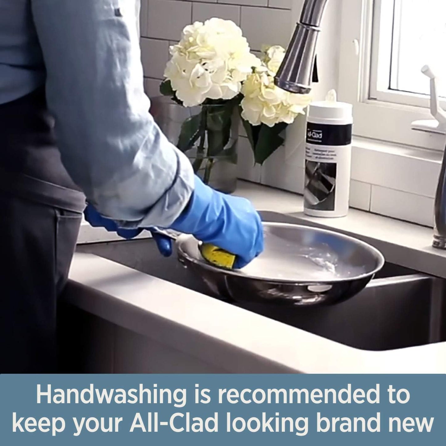 All-Clad 10-Inch Stainless Steel Frying Pan