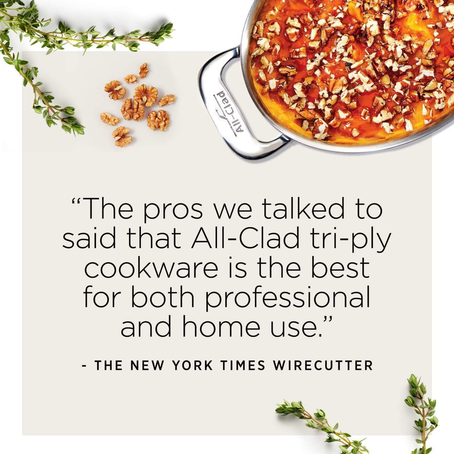 All-Clad 10-Inch Stainless Steel Frying Pan