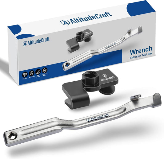 AltitudeCraft 1/2" Drive Wrench Extender Set with 13.5" Extension Bar - Extension Wrench Tool Kit