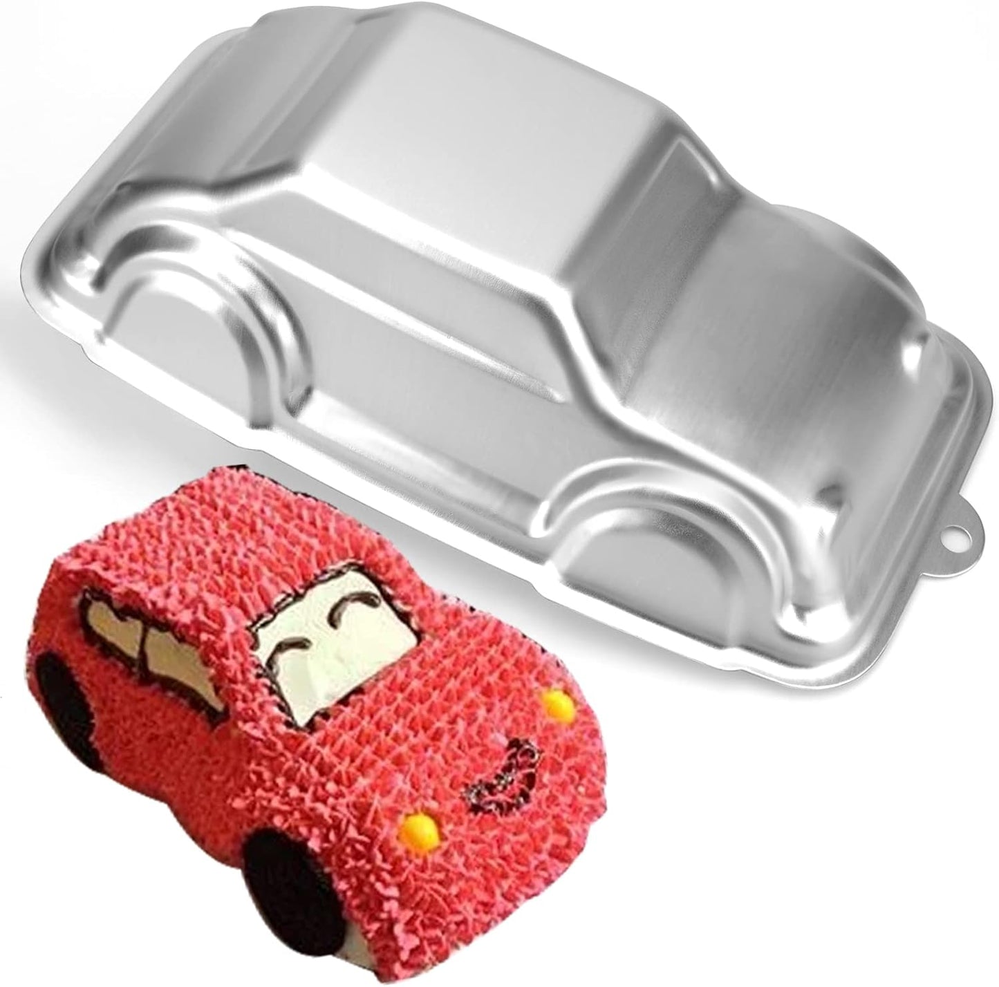 Aluminum 3D Car Cake Pan Mould for DIY Birthday Cakes - Cayanmydery