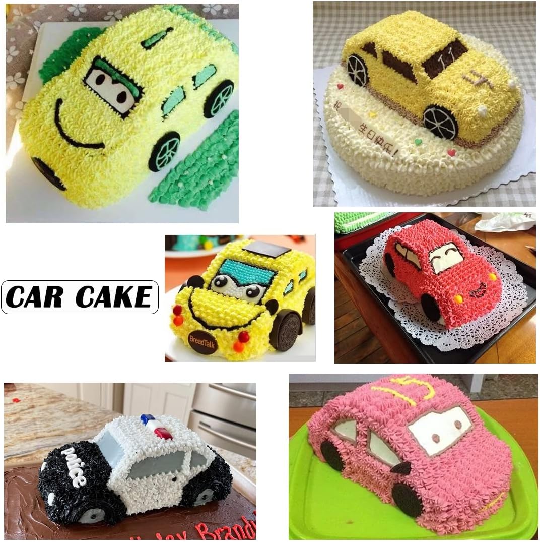 Aluminum 3D Car Cake Pan Mould for DIY Birthday Cakes - Cayanmydery