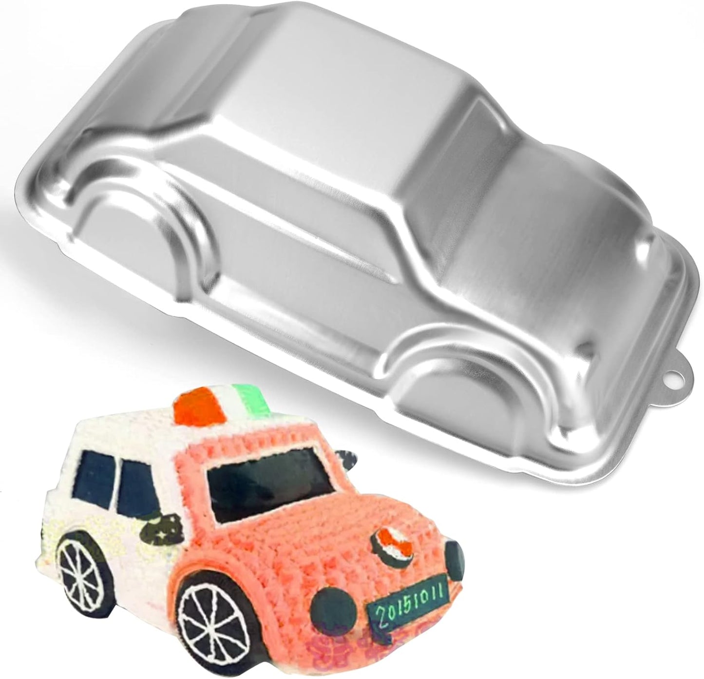 Aluminum 3D Car Cake Pan Mould for DIY Birthday Cakes - Cayanmydery