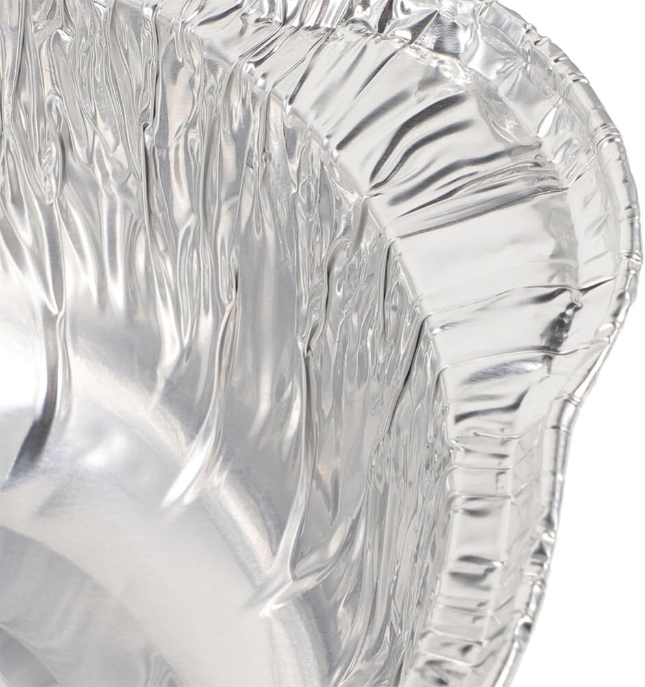 Aluminum Round Cake Pan Set with Grilling Plate and Cookie Container - Baking Tray Tin Foil Box for Bakeware