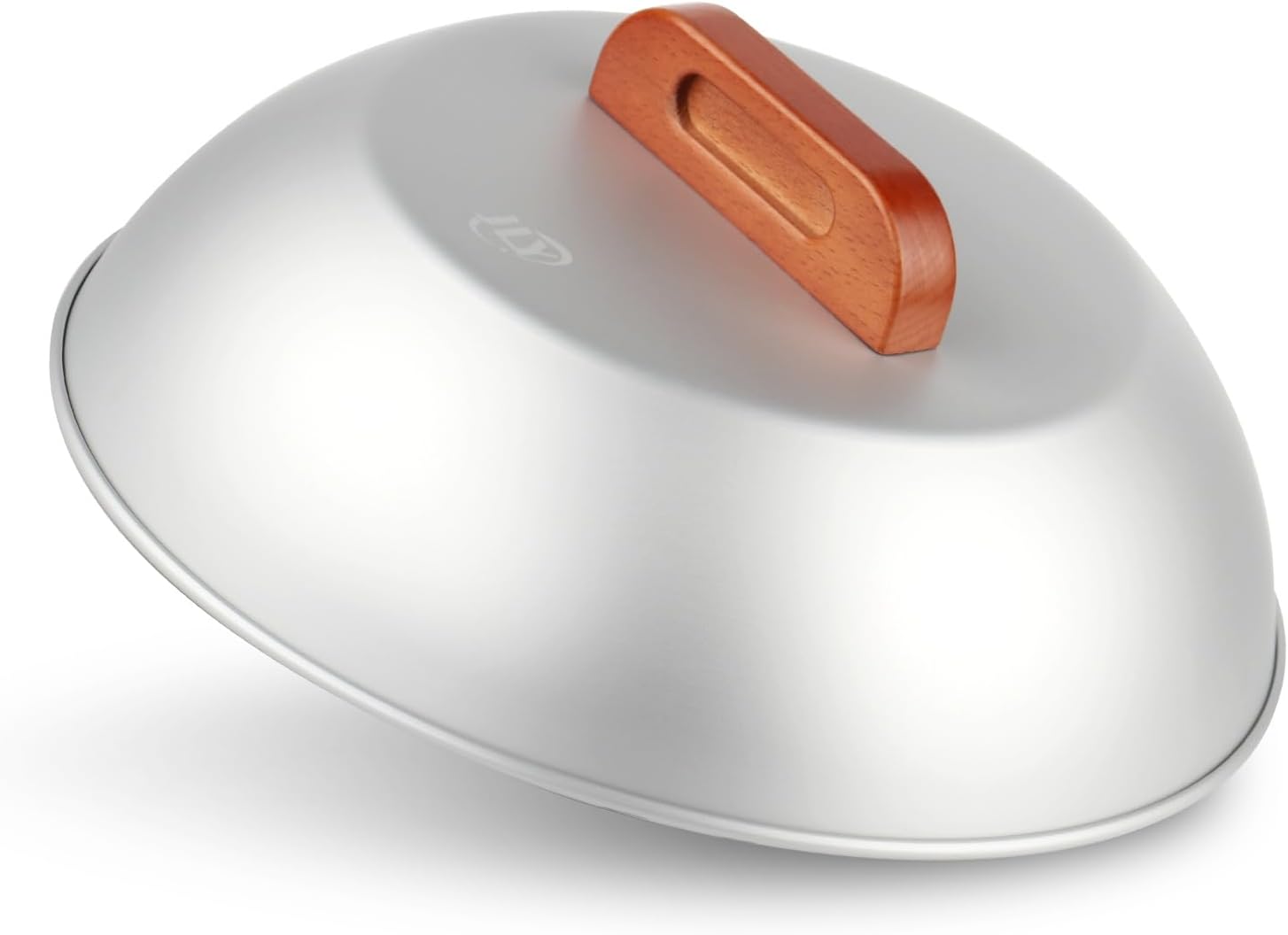 Aluminum Wok Cover for 13"-14" Hand Hammered Wok - 12.5 inch Flat Lid