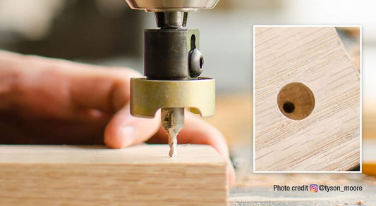 Amana Tool 55229 Carbide Tipped Countersink with Adjustable Depth Stop - 82° Angle, No-Runout Design