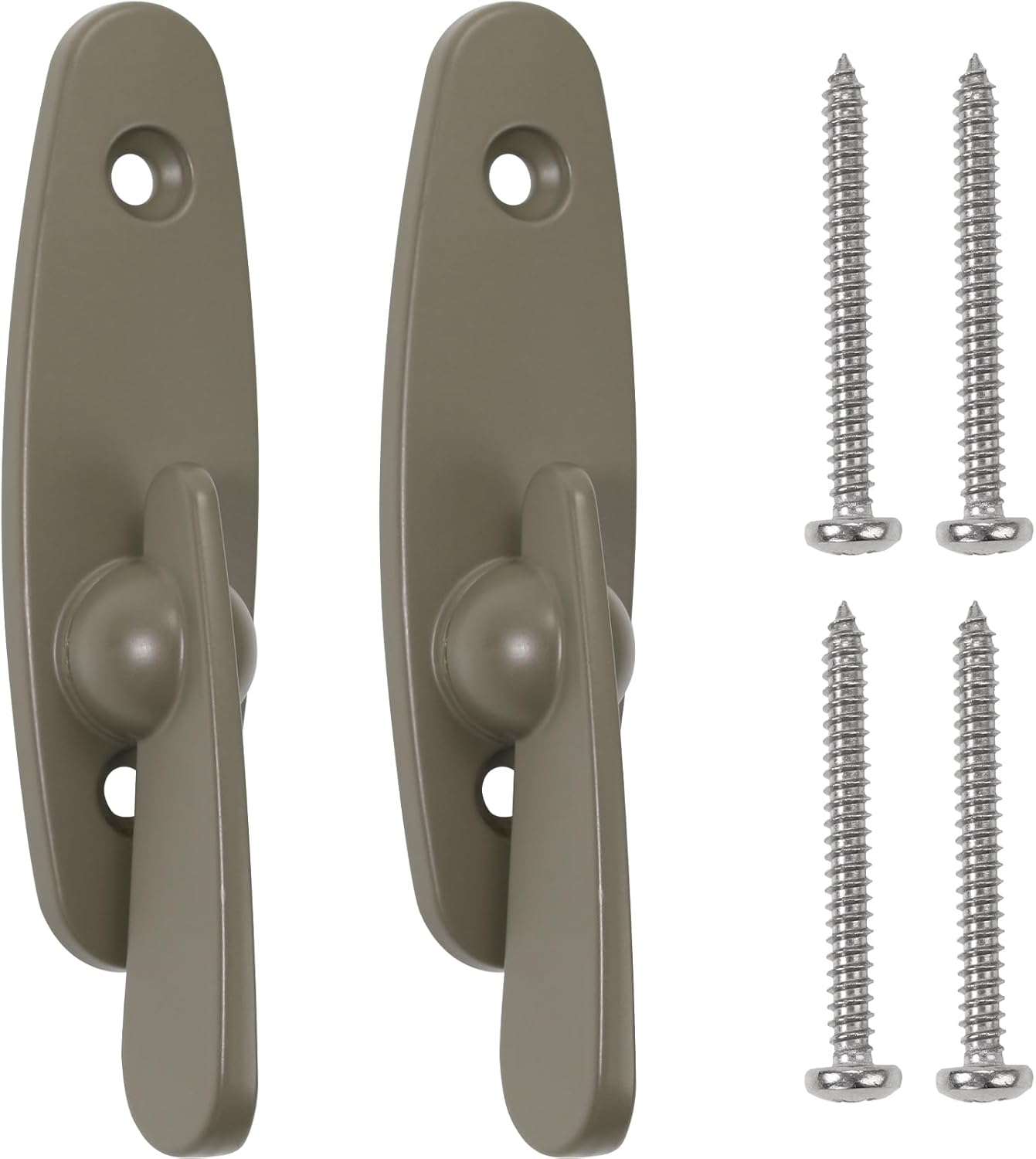 Andersen Tribeca Style Gliding Door Thumb Latch Replacement Kit - Compatible with Narroline, Perma-Shield, and Frenchwood Gliding Patio Doors - 2 PCS