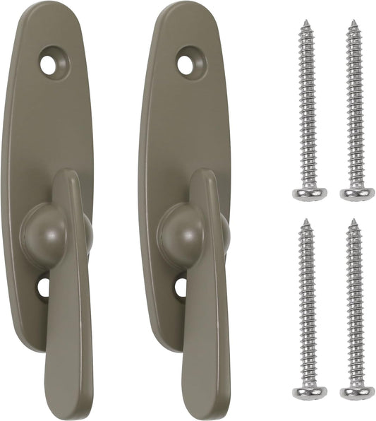 Andersen Tribeca Style Gliding Door Thumb Latch Replacement Kit - Compatible with Narroline, Perma-Shield, and Frenchwood Gliding Patio Doors - 2 PCS