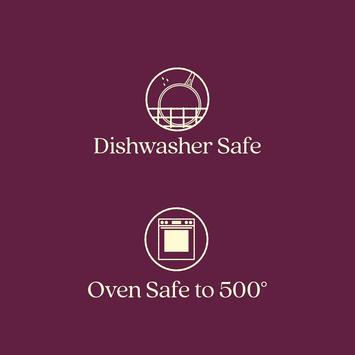 Anolon Achieve Hard Anodized Nonstick Skillet Pan in Cream Finish, 10 Inch