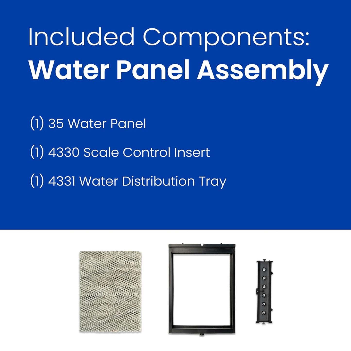 AprilAire 4839 Humidifier Maintenance Kit with Water Panel Model No. 35 - Replacement Filter for Whole-House Humidifier Models