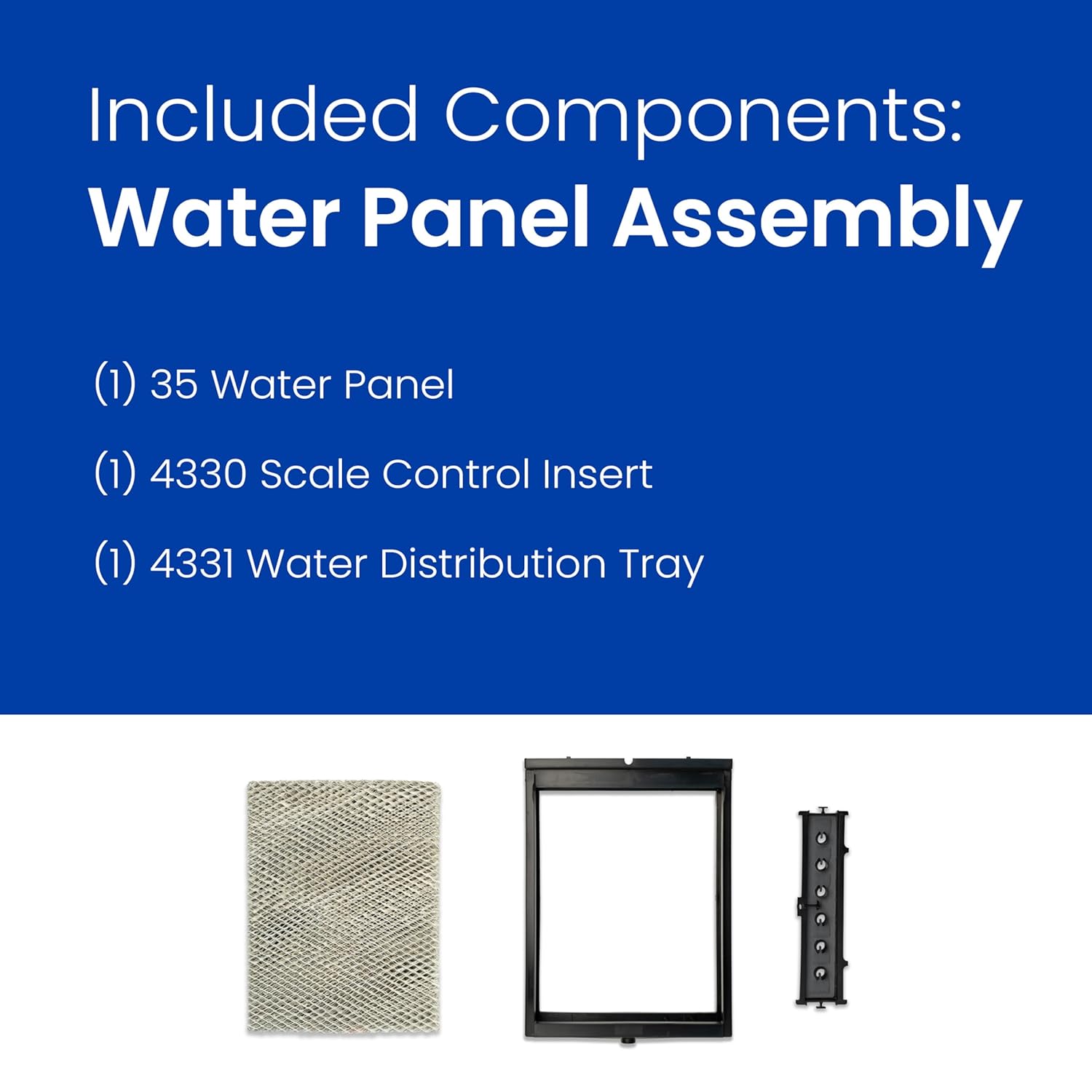 AprilAire 4839 Humidifier Maintenance Kit with Water Panel Model No. 35 - Replacement Filter for Whole-House Humidifier Models