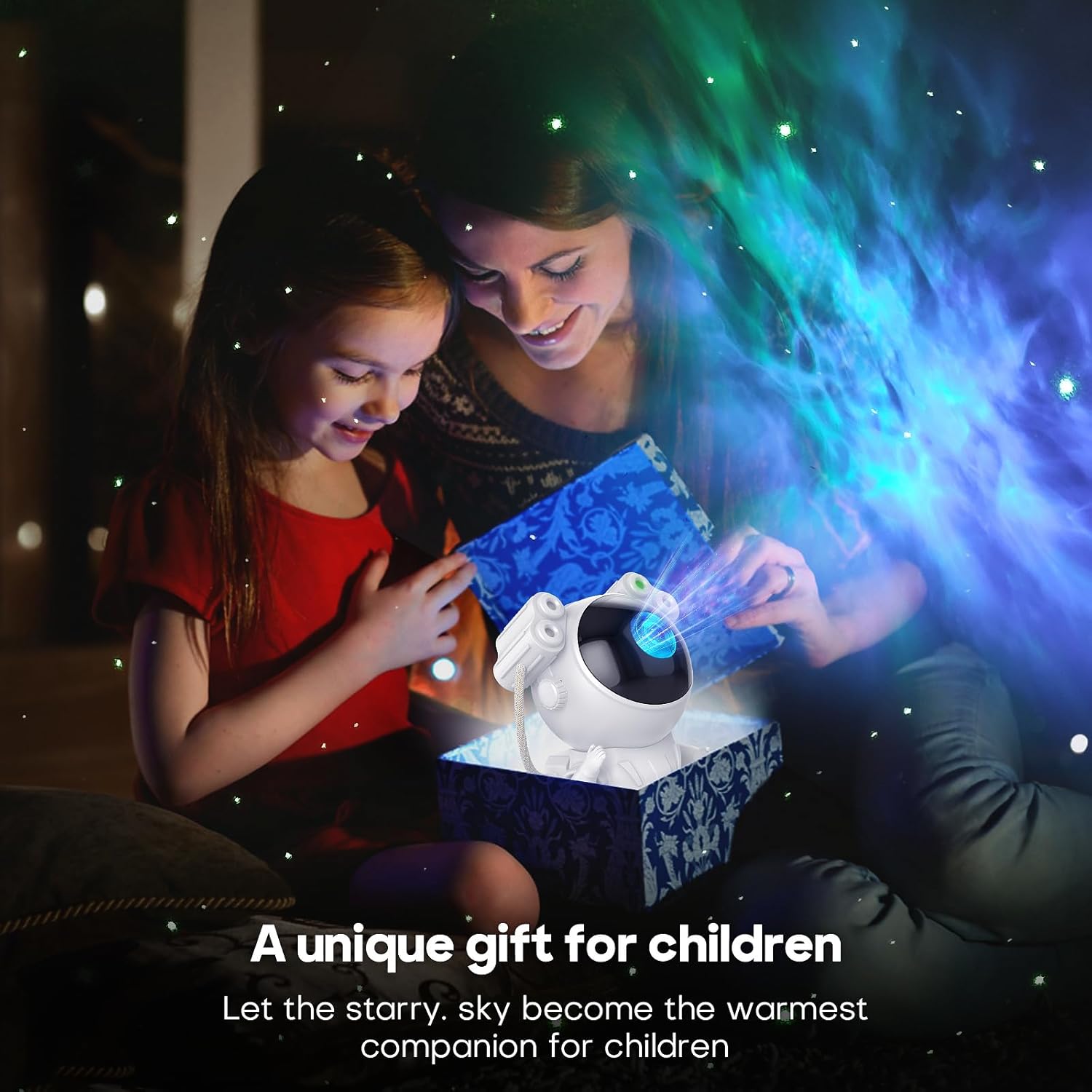 Astronaut Light Projector with Nebula and Timer Remote Control - Best Gifts for Kids and Adults - Bedroom Ceiling Star Projector
