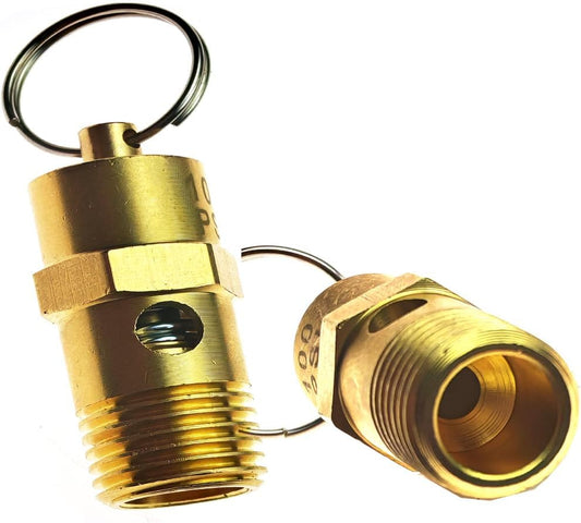 ATVMOTO 180 PSI Relief Pressure Valve 1/4" NPT - Pack of 2