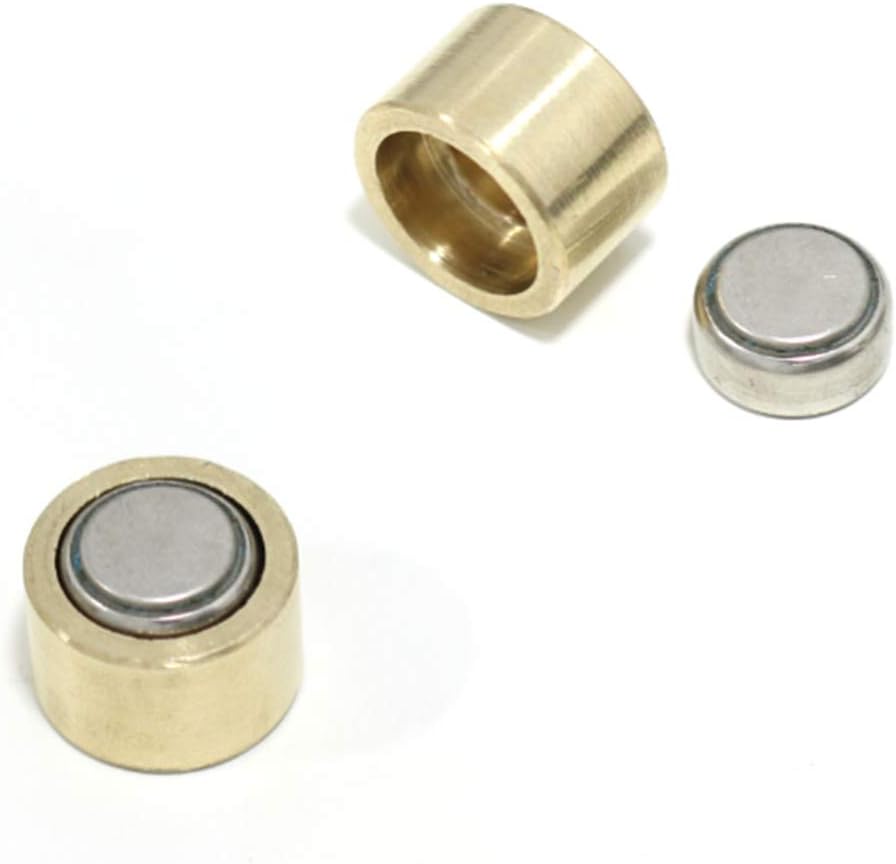 BAQI PX640 HM-N Camera Battery Adapter Converter - Compatible with Vintage Film Cameras - Copper Finish