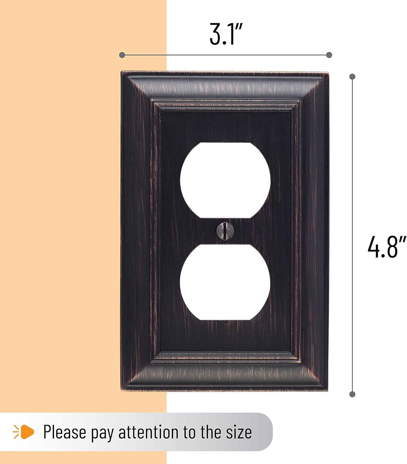 Bates Choice Bates- Outlet Covers and Decorator Wall Plates for Home Decor