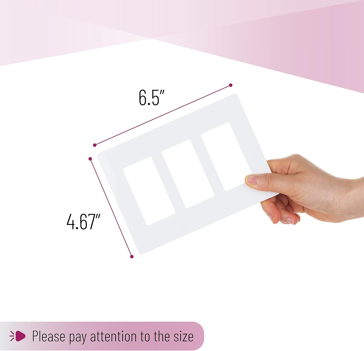 Bates Choice Bates- Outlet Covers and Decorator Wall Plates for Home Decor