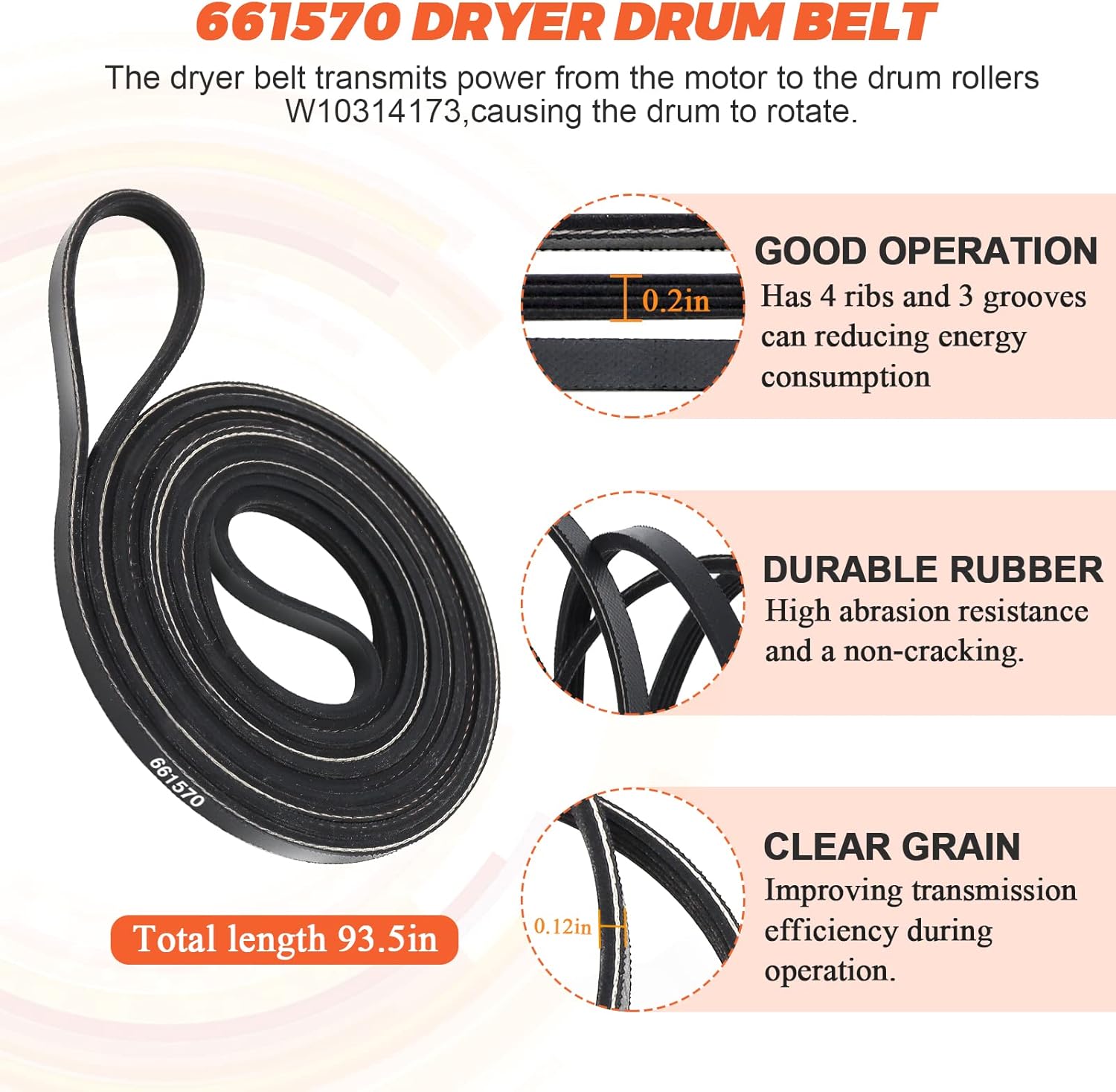 Beaquicy Dryer Maintenance Kit with Leveling Leg Foot and Idler Pulley - Compatible with AP4295805 and W10837240