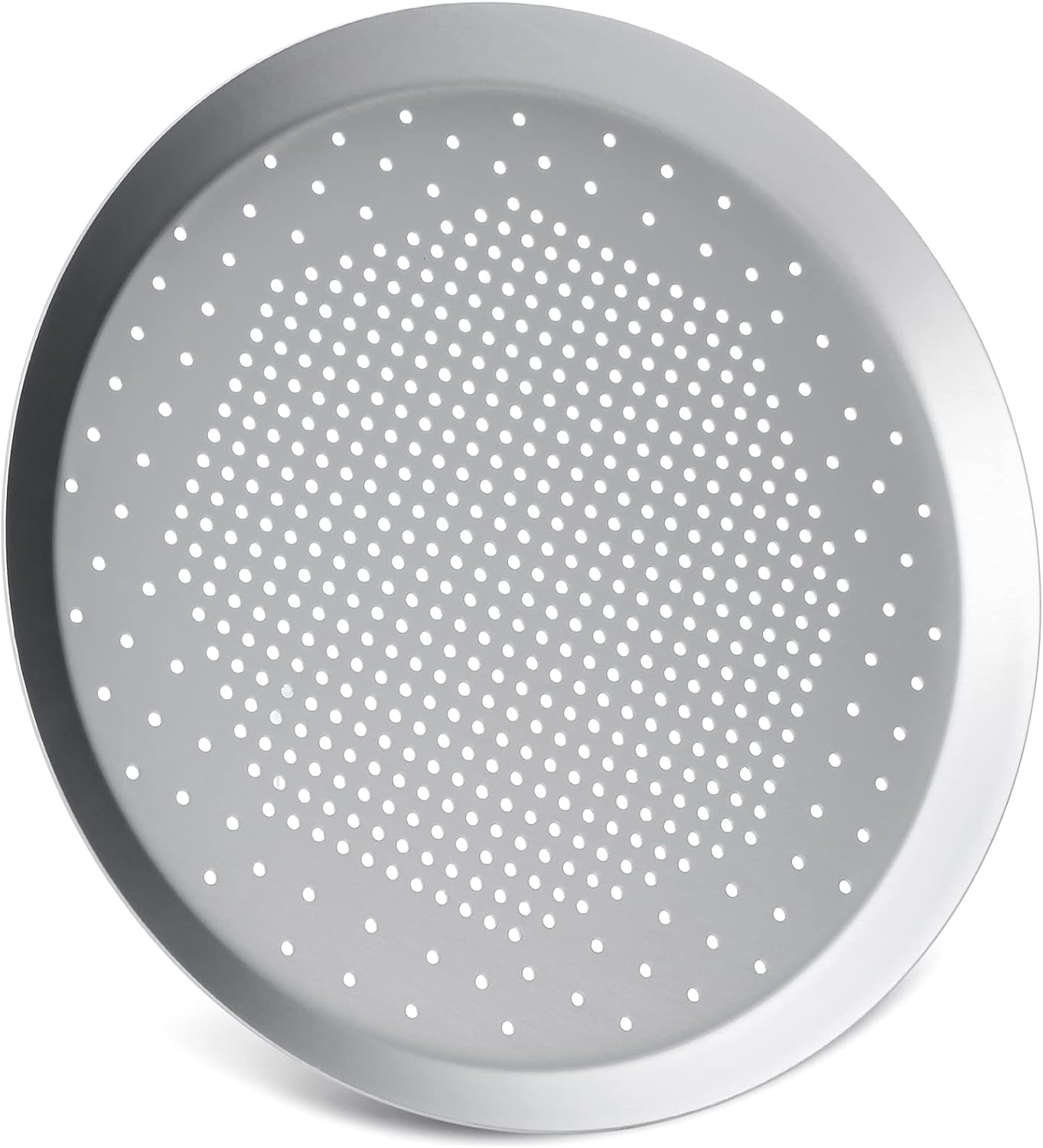 Beasea 10 Inch Pizza Pan with Holes - Heavy Duty Aluminum Alloy Pizza Crisper Tray for Oven Baking in Home Restaurant Kitchen