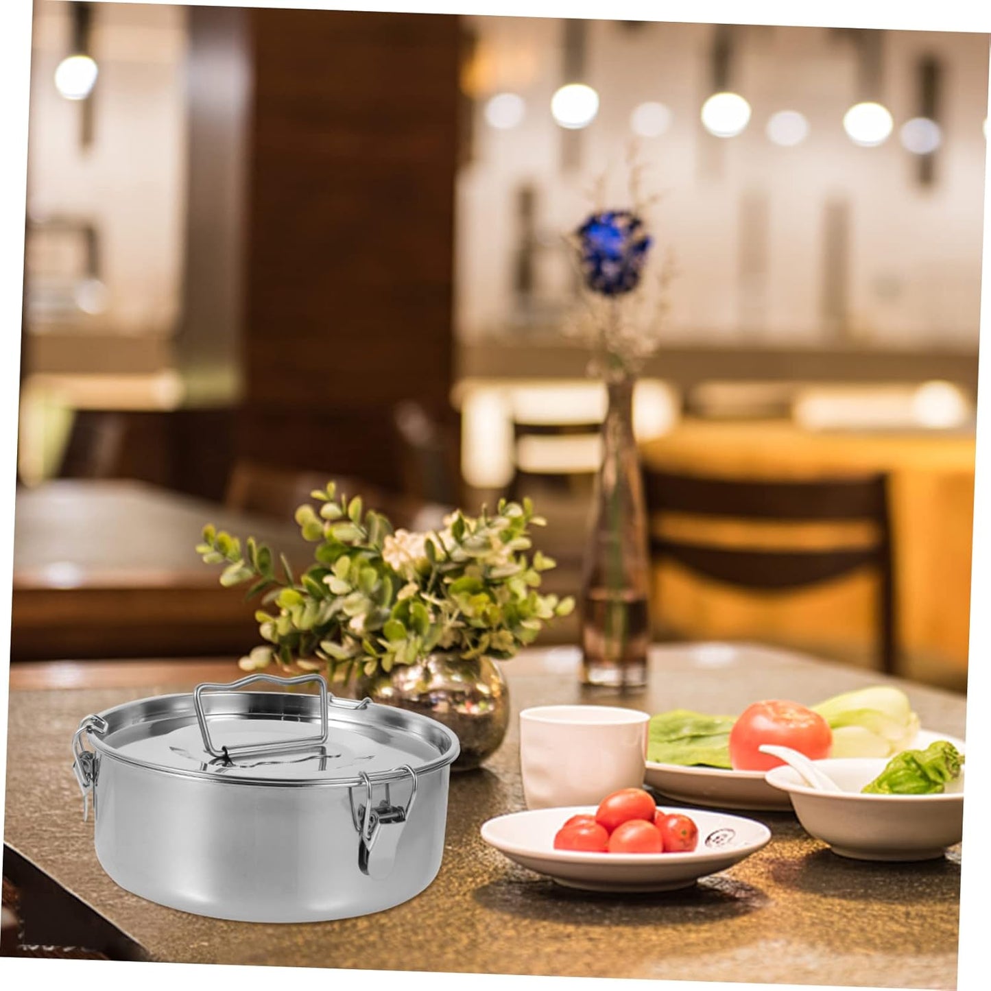 BEBEMOKO 3-Piece Stainless Steel Flan Mold Set for Baking, Pasta, and Steaming Pot Cooking