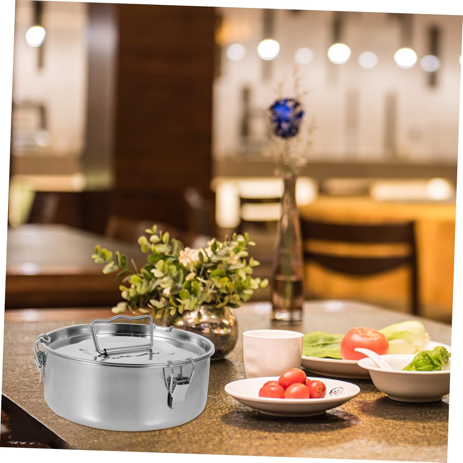 BEBEMOKO 3-Piece Stainless Steel Flan Mold Set for Baking, Pasta, and Steaming Pot Cooking