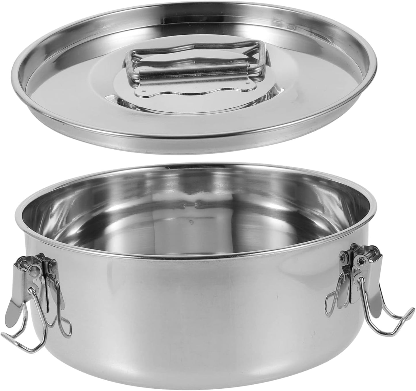 BEBEMOKO 3-Piece Stainless Steel Flan Mold Set for Baking, Pasta, and Steaming Pot Cooking