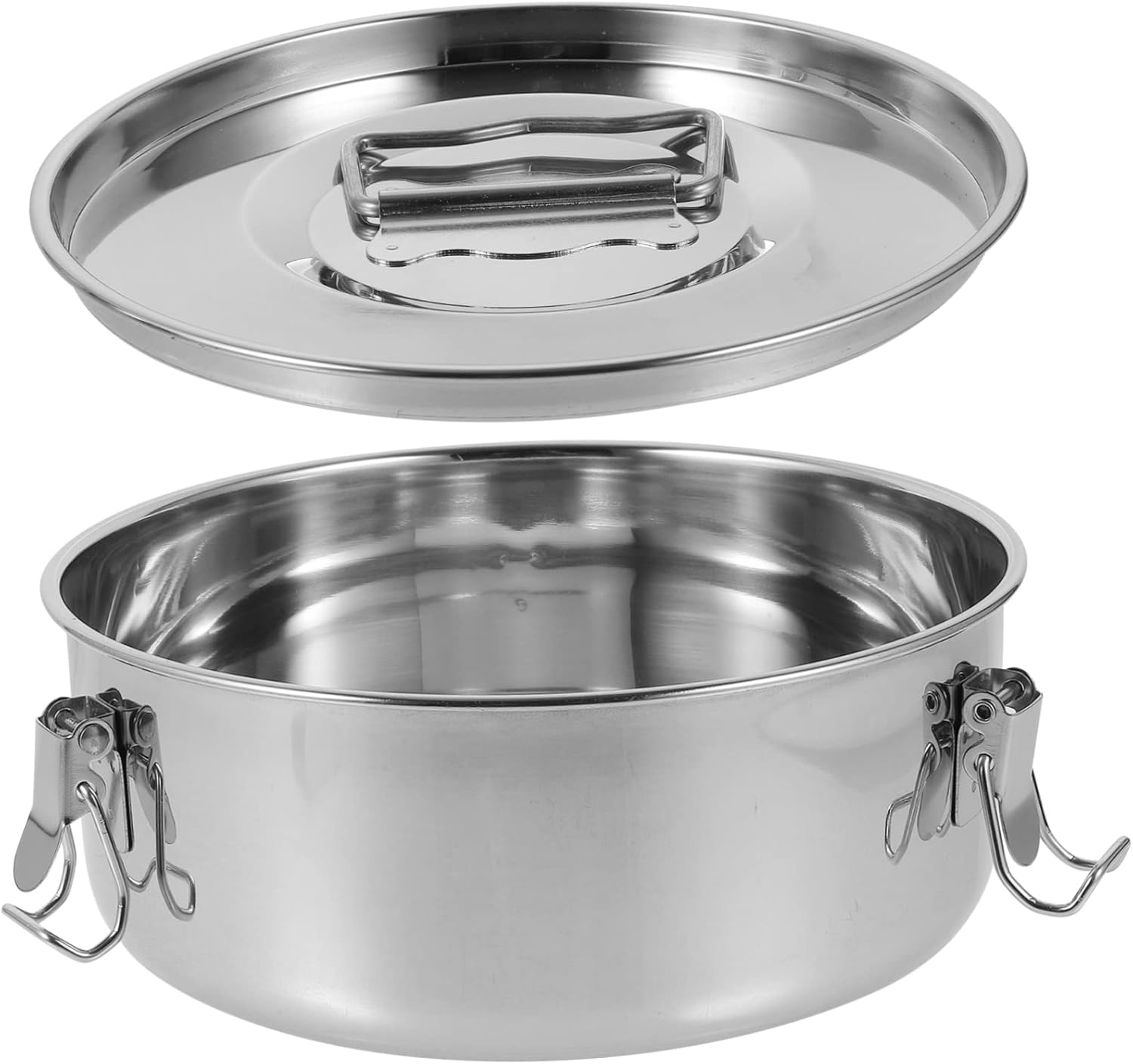 BEBEMOKO 3-Piece Stainless Steel Flan Mold Set for Baking, Pasta, and Steaming Pot Cooking