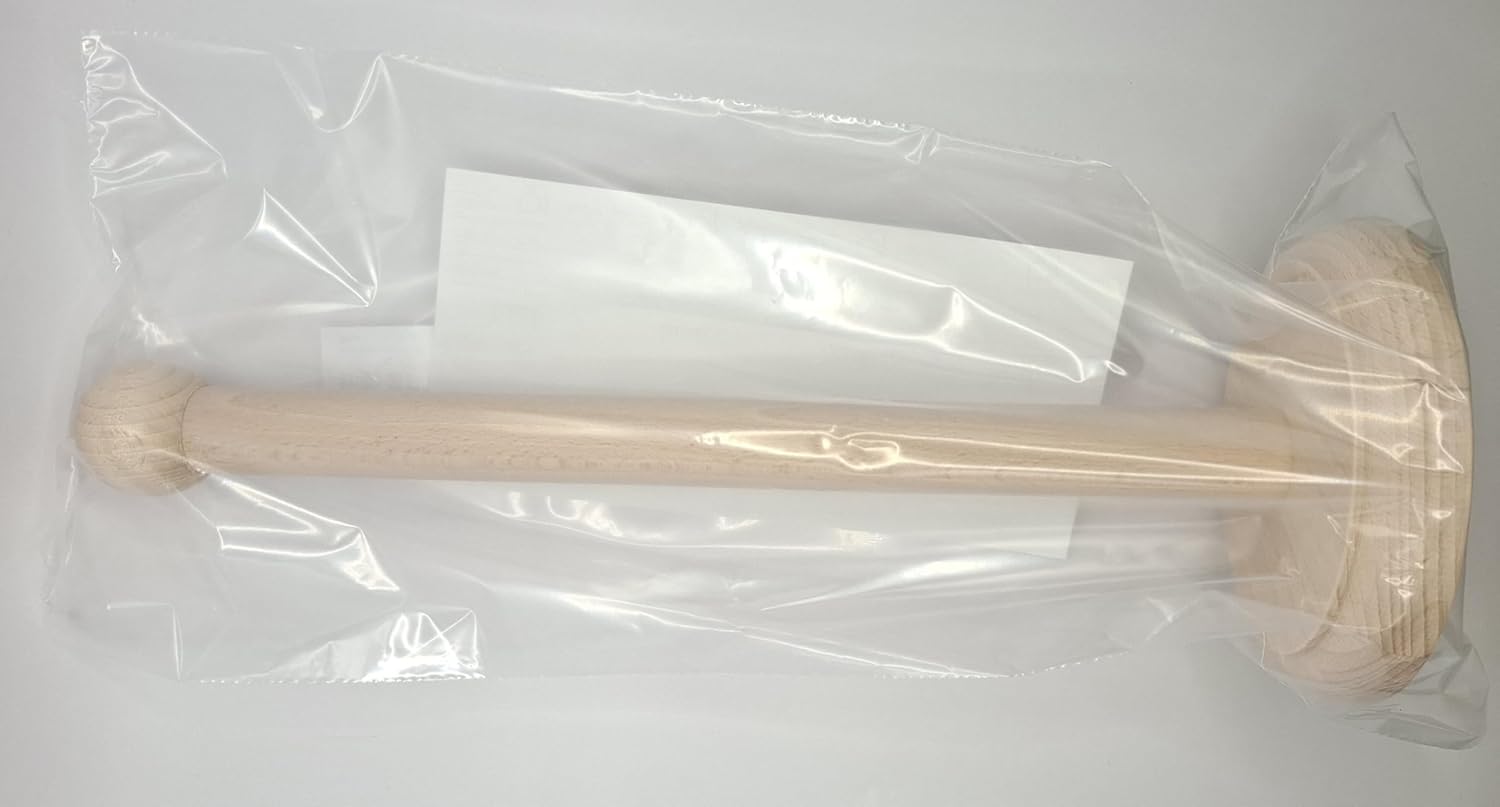 Beechwood Paper Towel Holder for Kitchen, Tuuli Kitchen Tissue Holder 14 x 5 inches - Ideal for Various Paper Rolls