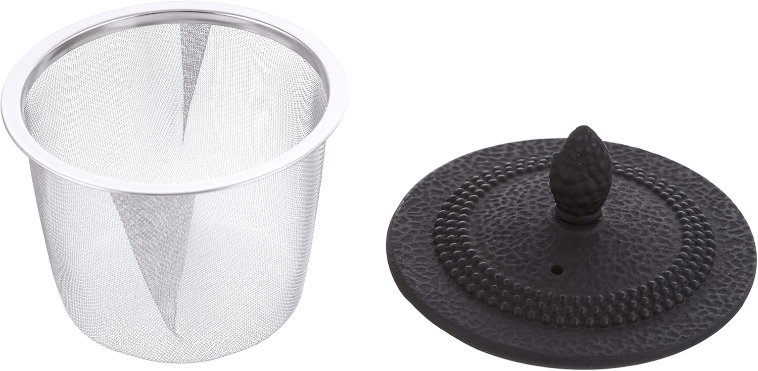 Beka Ceylon 1.2 L Cast Iron Tea Kettle in Black - Model 16409124