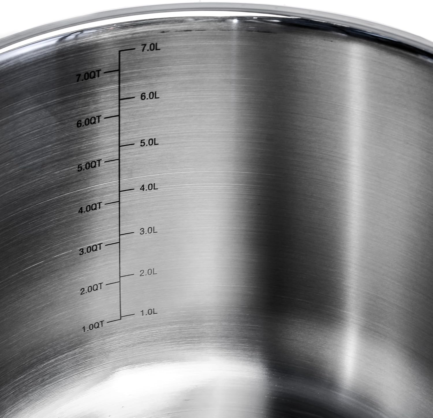 BergHOFF Professional Tri-ply Stainless Steel Cookware Set - 13Pc with Matching Lid, Safe Grip Handle, Induction Cooktop, Measurement Markings, Fast & Even Heat, Oven/Dishwasher Safe