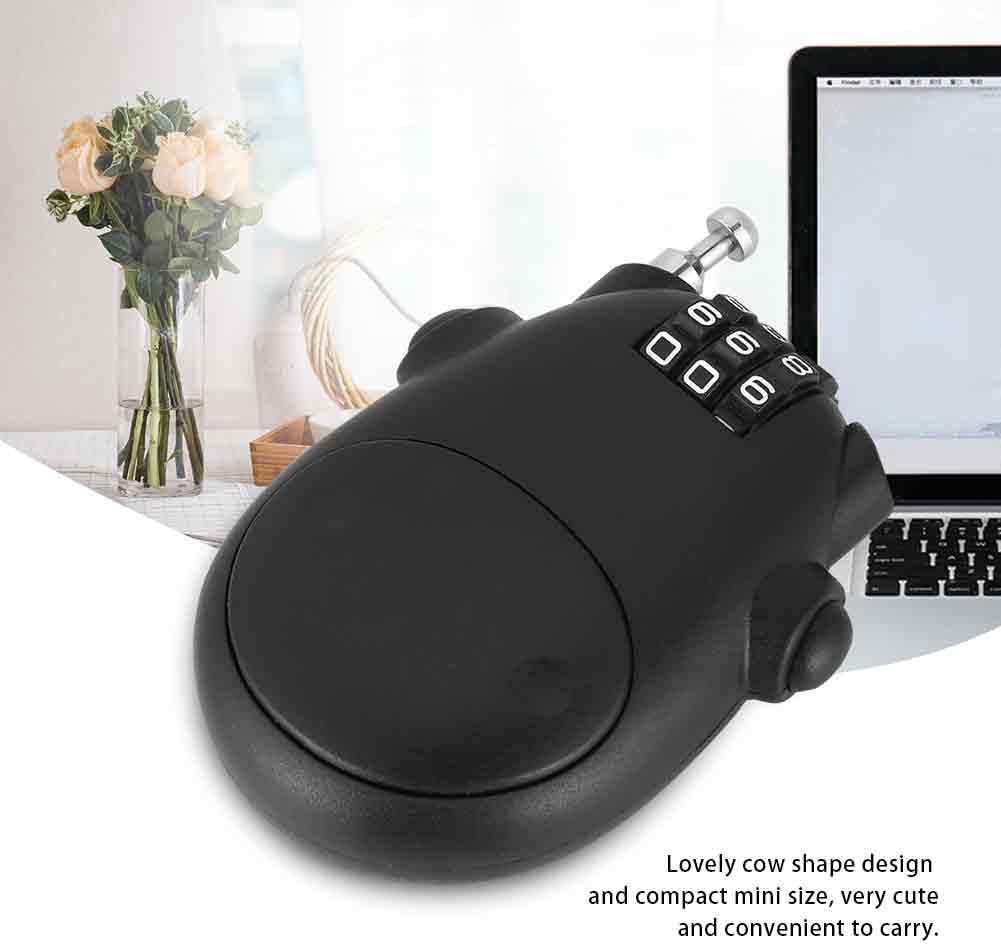 Black 3-Digit Code Combination Lock for Stroller - Secure Your Stroller with Password Protection