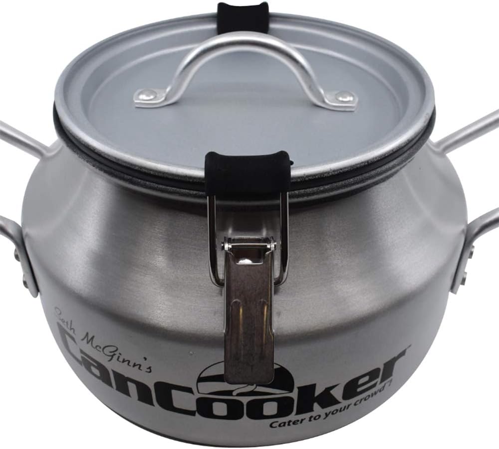 Black CanCooker Silicone Latch Covers - 2 Pack, High-Temperature Safe & Heavy-Duty with Comfortable Grip