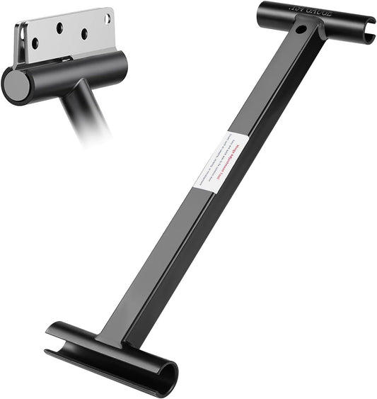 Black Door Hinge Bender Tool for Standard and Commercial Hinge Repair - Heavy Duty .134 and .180 Gauge Hinge Gap Adjusting Wrench