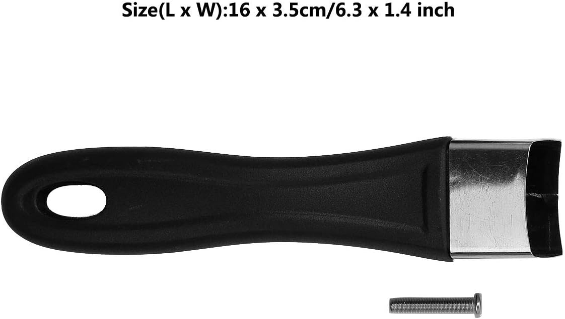 Black Long Handle Replacement for Skillets & Pans - Universal Size