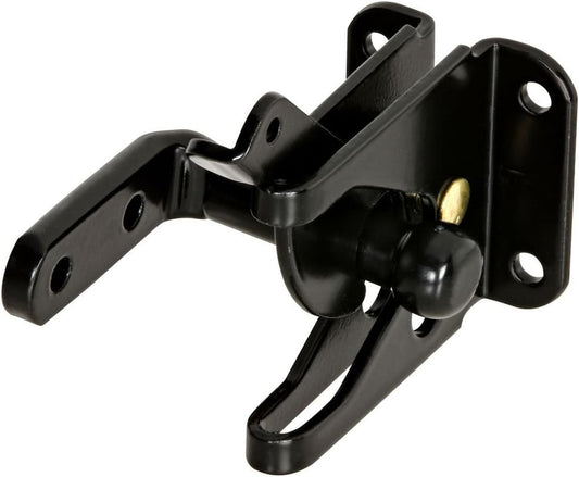 Black National Hardware N101-337 V22 Automatic Gate Latch - Single Pack