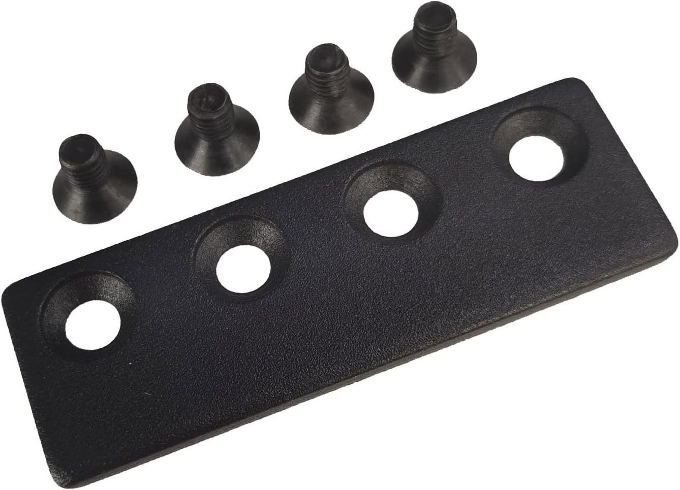 Black Sliding Barn Door Track Connector by FREDBECK - Easy Installation and Stylish Design - WildKart