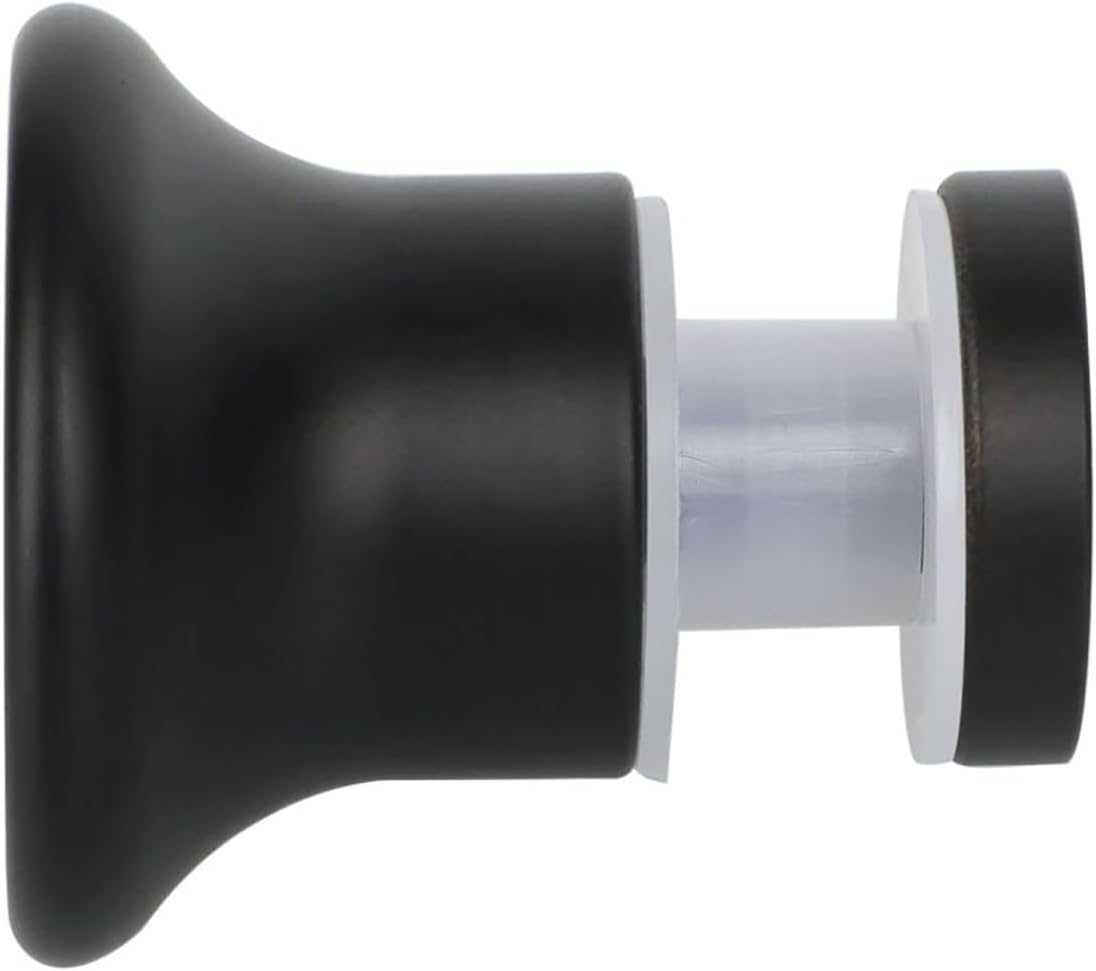 Black Stainless Steel Shower Glass Door Handle - Sliding Bathroom Knob Replacement - Solid SUS304 Hardware - Alise XLS400DB-B