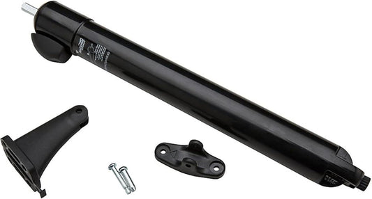 Black Touch 'n Hold Door Closer by National Hardware - V1370, 7/16"-14x36