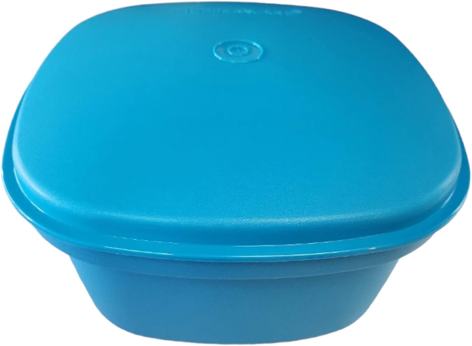 Blue Tupperware Multi Server: 3-Piece Microwave Steamer and Veggie Cooker, 3 Qt.