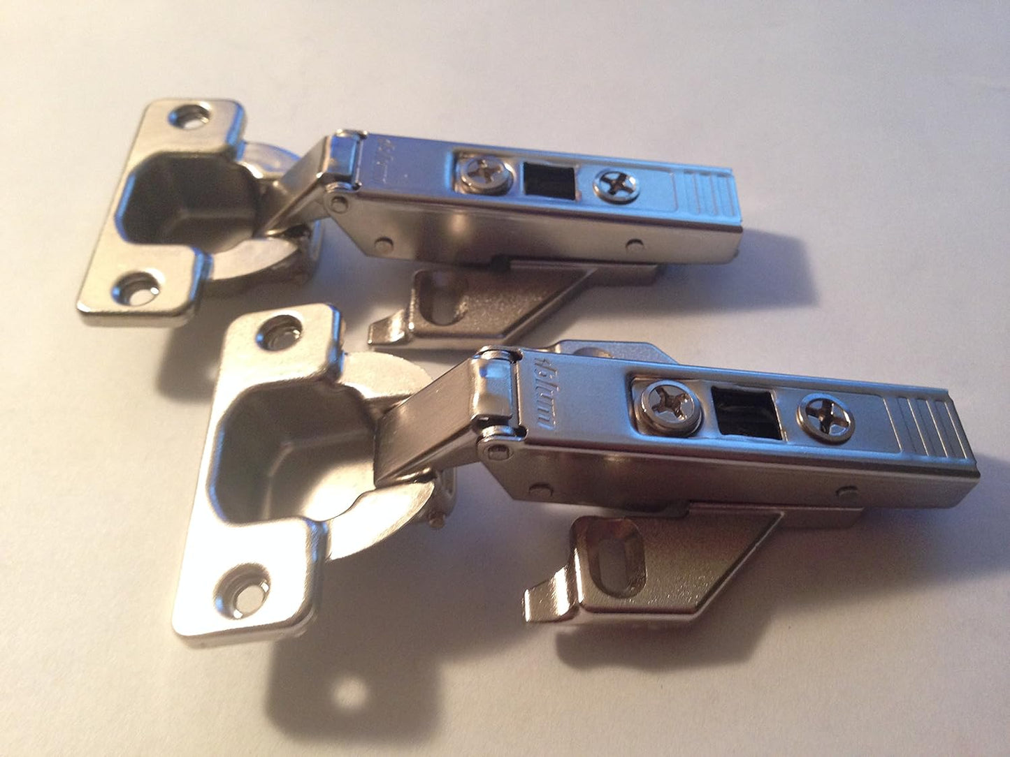 Blum 120° Clip-On Hinge with Face Frame Adapter - Brand New